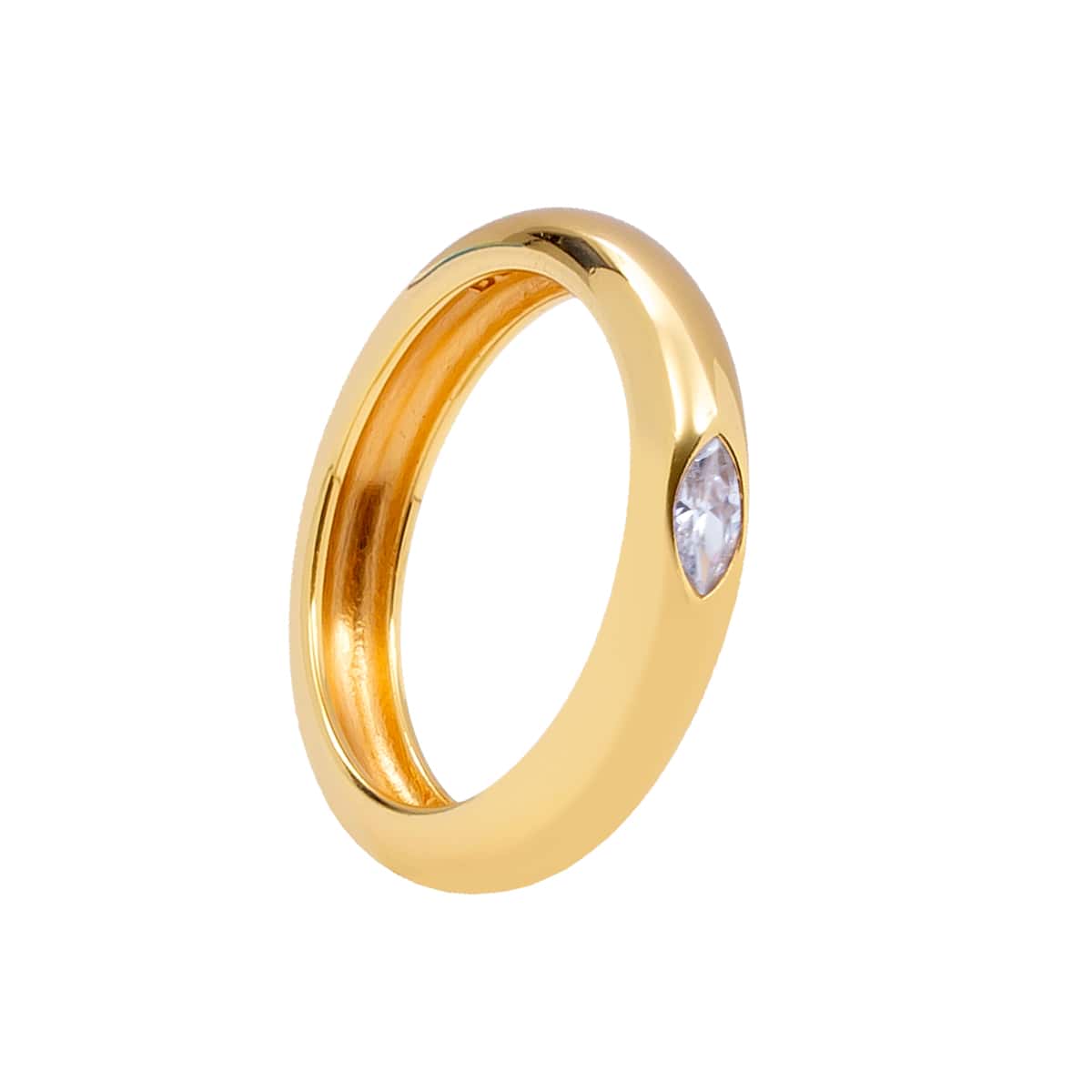 

Crystal Decor Ring, Gold