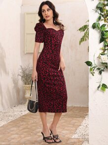 Modelyn Đầm Chia Báo Thanh lịch - Nhiều màu - Xem 3