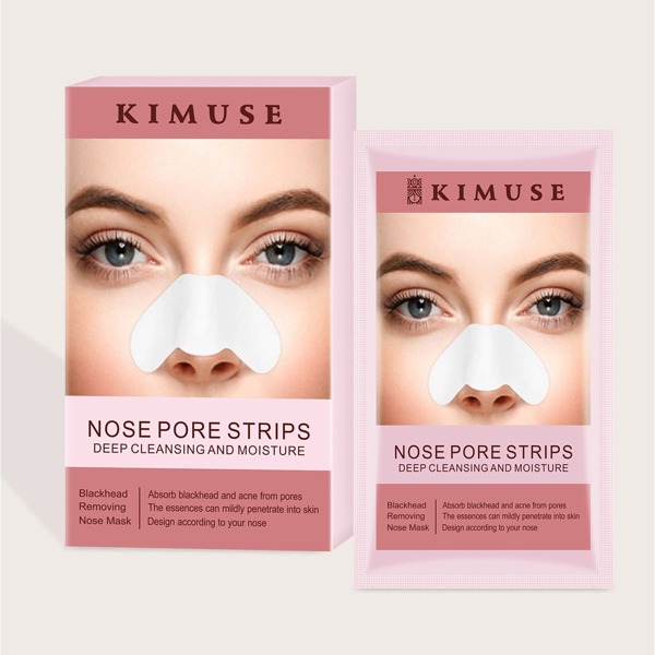 

Blackhead Removing Nose Strip, White