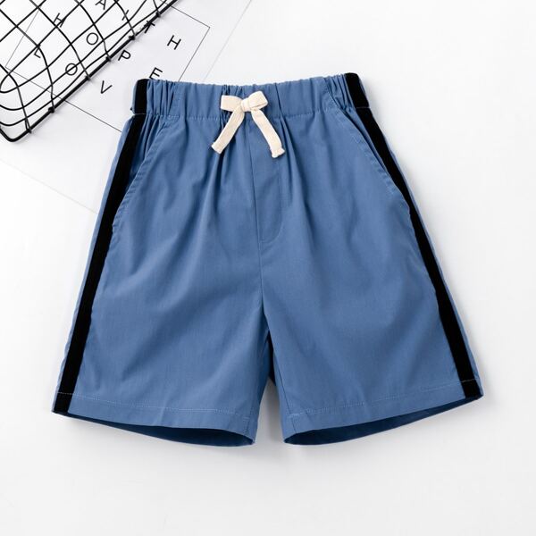 

Toddler Boys Panel Pocket Shorts, Navy blue