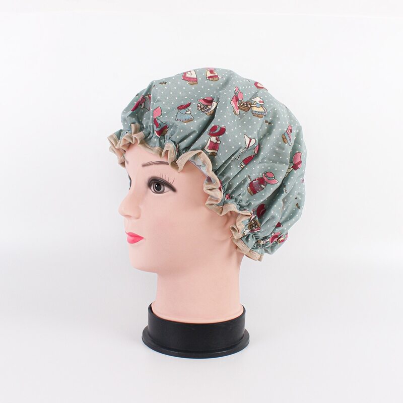 

Cartoon Graphic Shower Cap, Multicolor