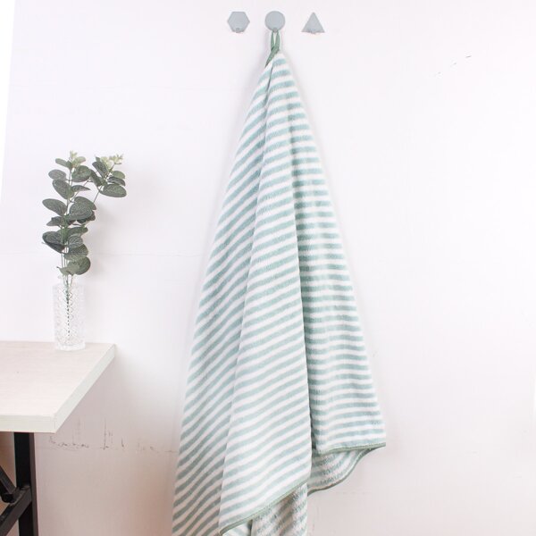 

Striped Pattern Face Towel, Multicolor