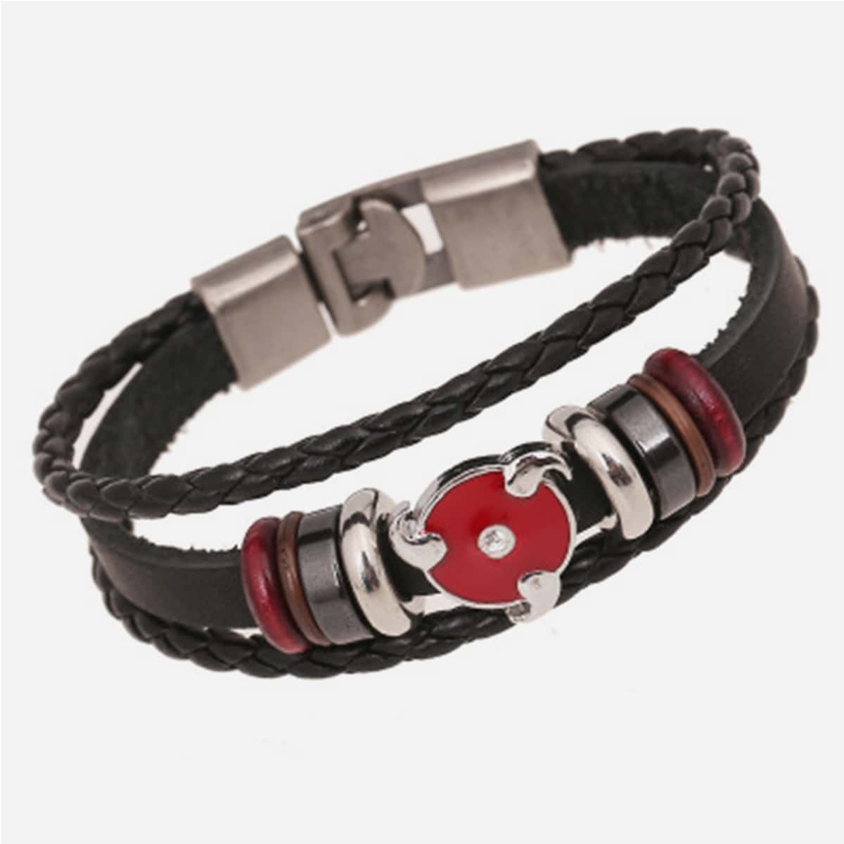 

Guys 1pc Braided Bracelet, Black
