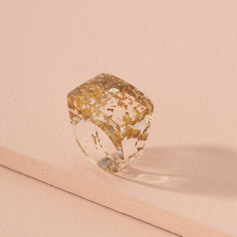 

Gold Foil Resin Ring