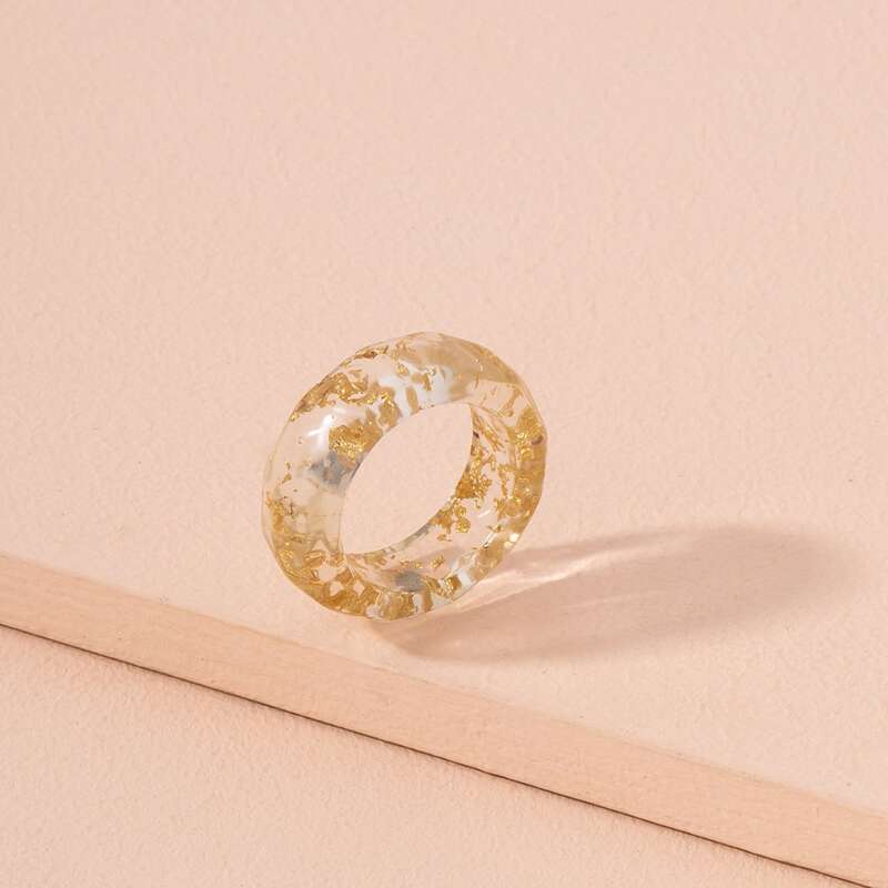 

Gold Foil Resin Ring