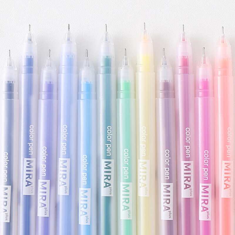 

6pcs Random Colorful Gel Pen, Multicolor