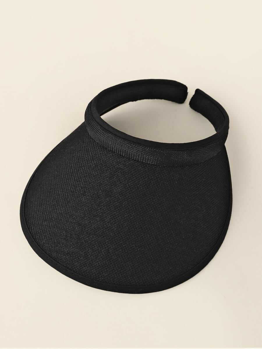 Sombrero visera minimalista - Negro - Ver 1
