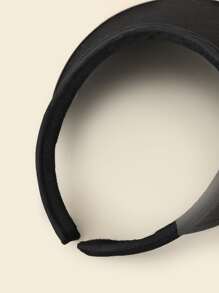 Sombrero visera minimalista - Negro - Ver 2