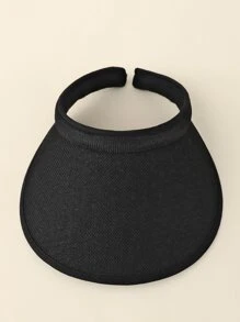 Sombrero visera minimalista - Negro - Ver 3