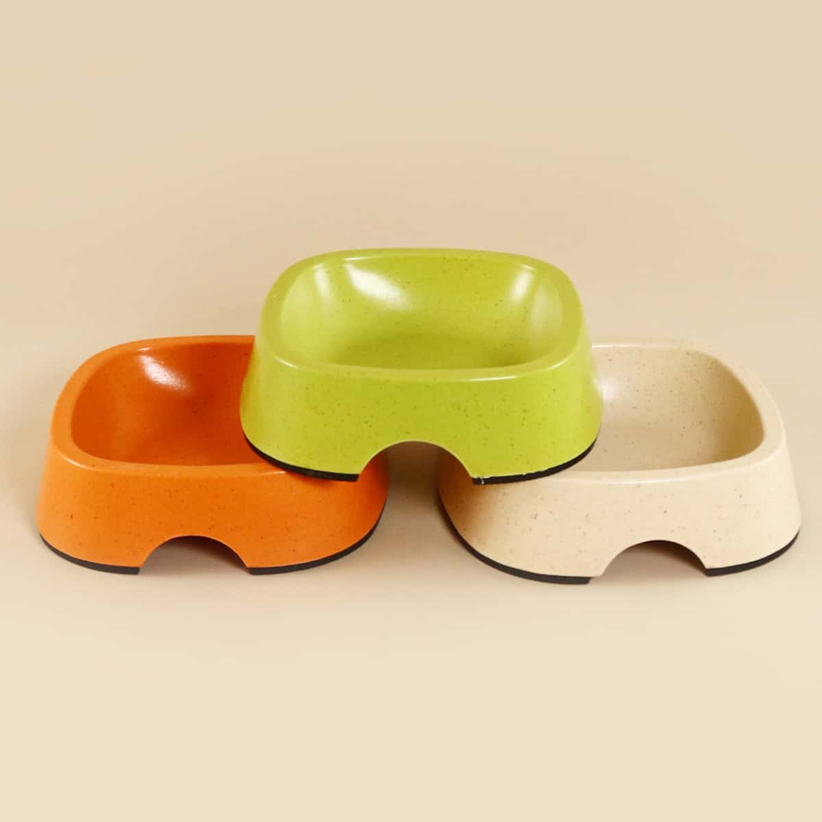 

1pc Random Color Pet Bowl, Multicolor