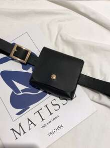 迷你腰包 - 黑色 - 查看 2