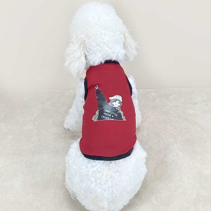 

Cartoon Graphic Pet Tank, Red