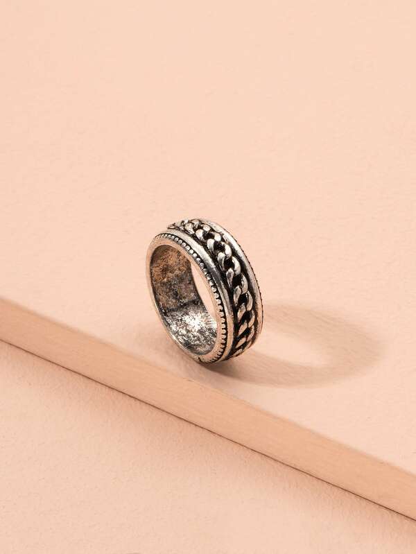 Chain Design Ring SHEIN USA