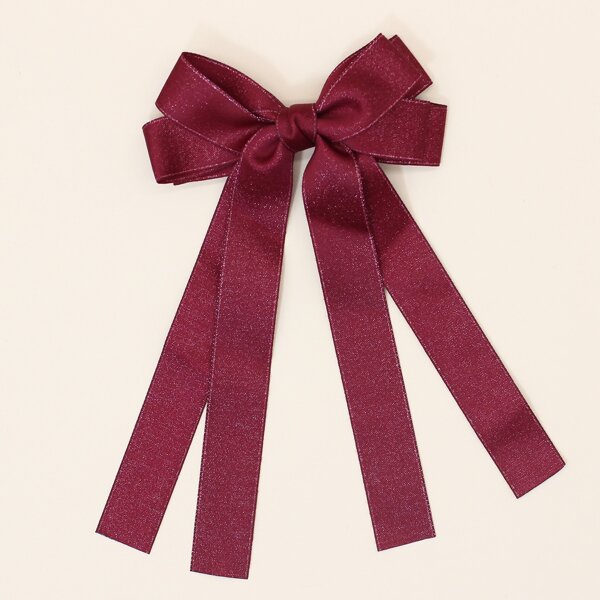

Baby Bow Knot Hair Clip, Red