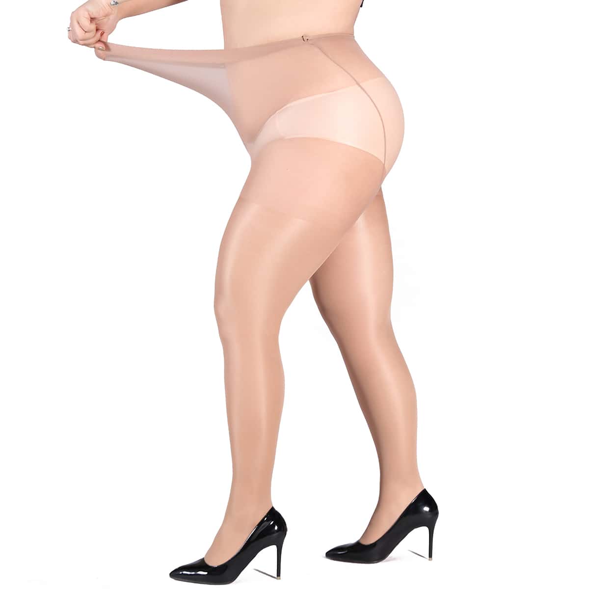 

Plus Solid Mesh Tight, Clear
