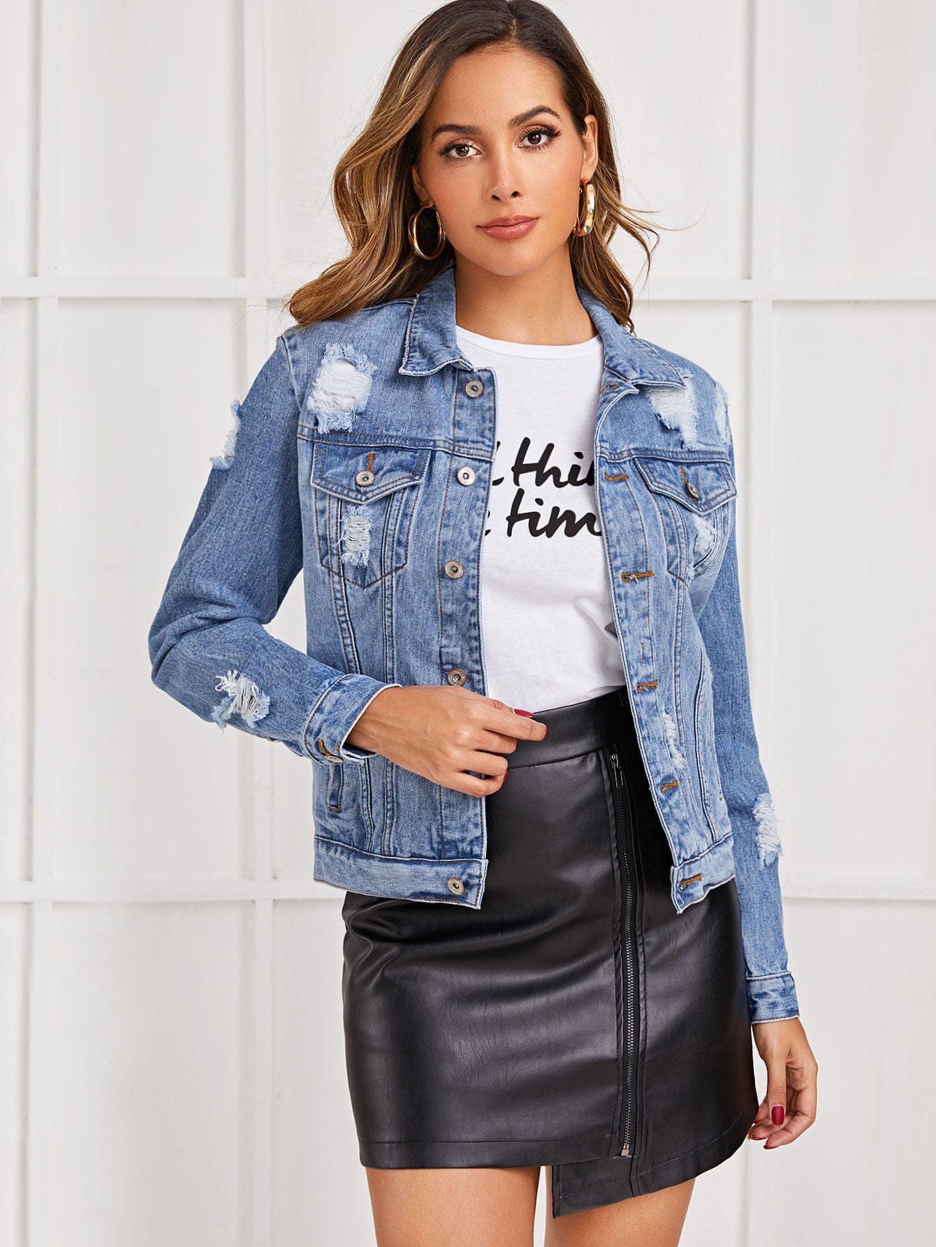 kookai denim jacket