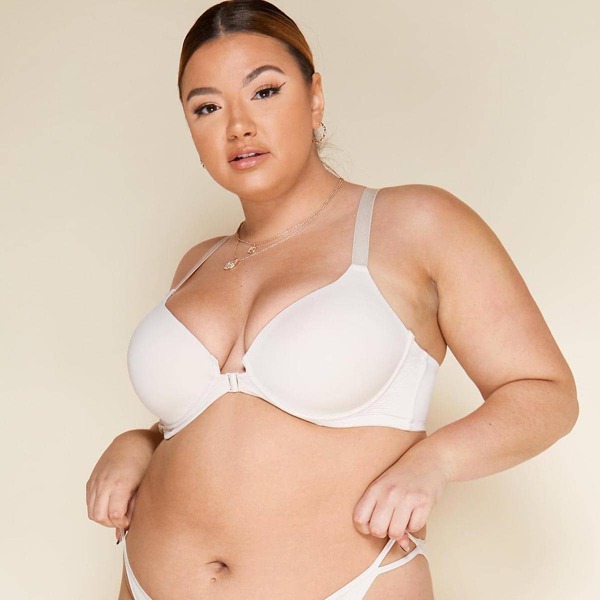 

Plus Underwire Bra, White