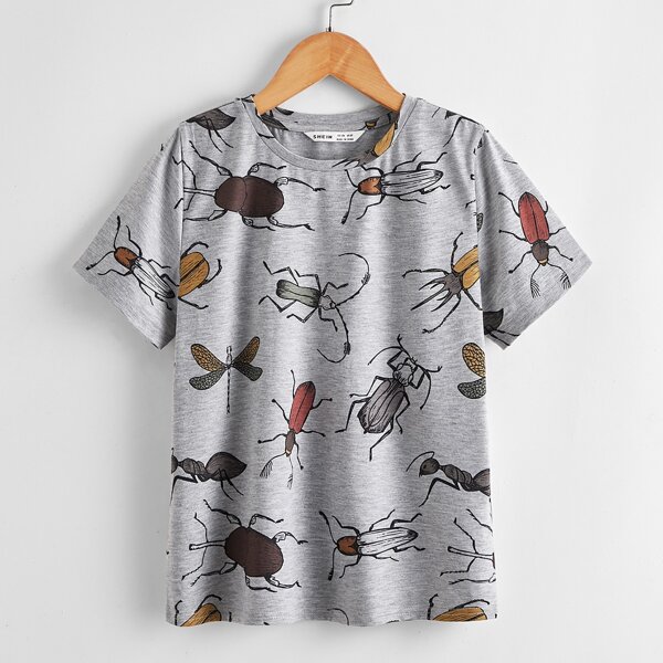 

Boys Animal Print Tee, Multicolor