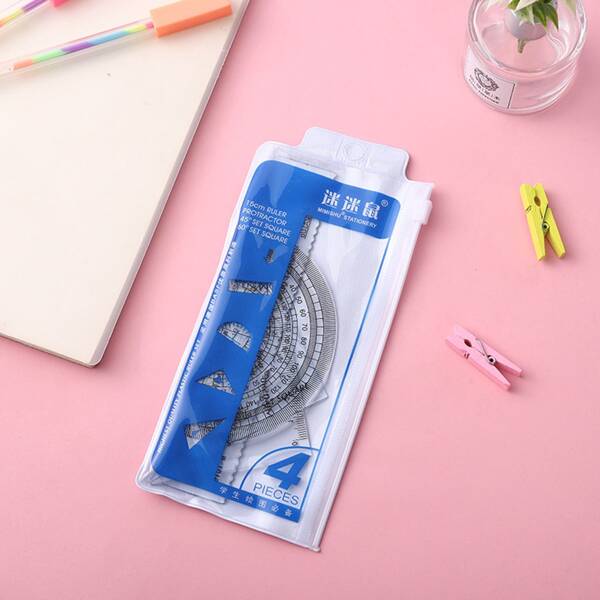 

4pcs Clear Ruler Set