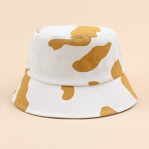 

Cow Print Bucket Hat, Multicolor