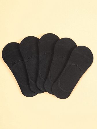 5pairs Men Minimalist Invisible Socks