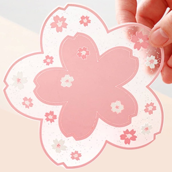 

Flower Shaped Potholder, Pink
