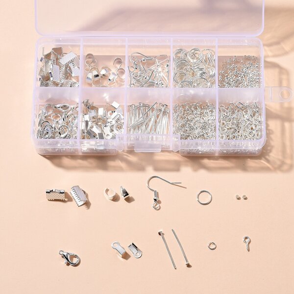 

DIY Jewelry Accessory Set, Silver