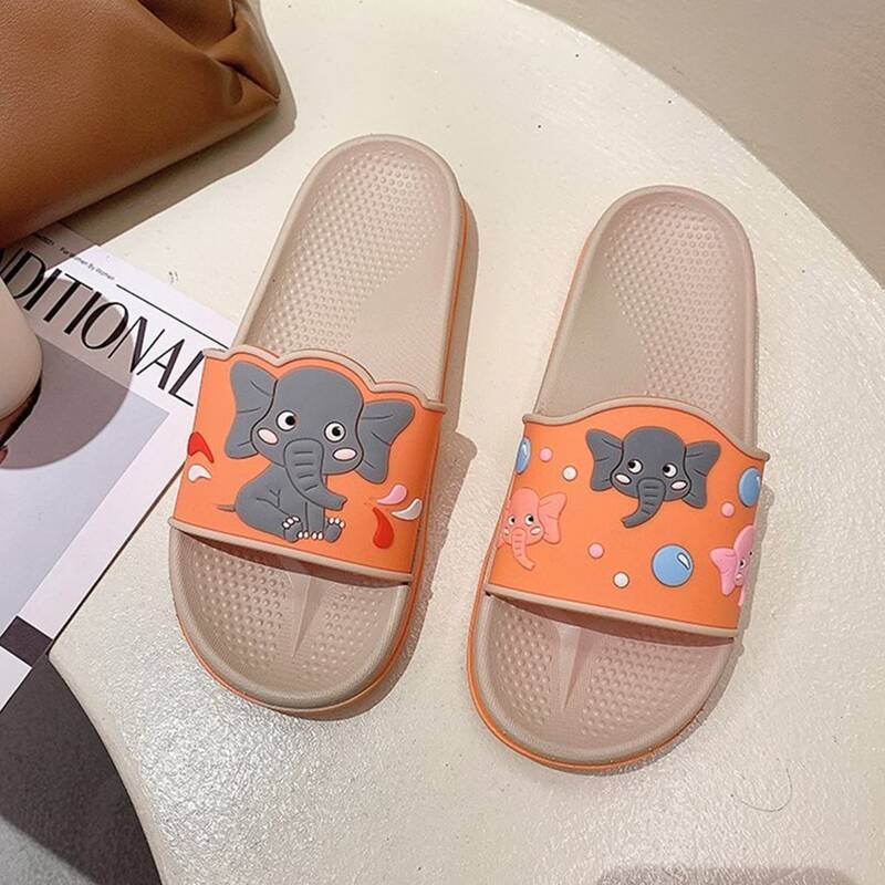 

Cartoon Elephant Slides, Orange