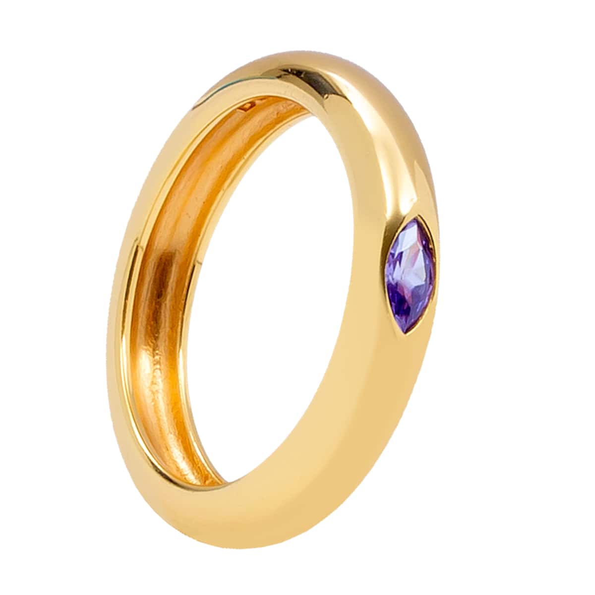 

Crystal Decor Ring, Purple