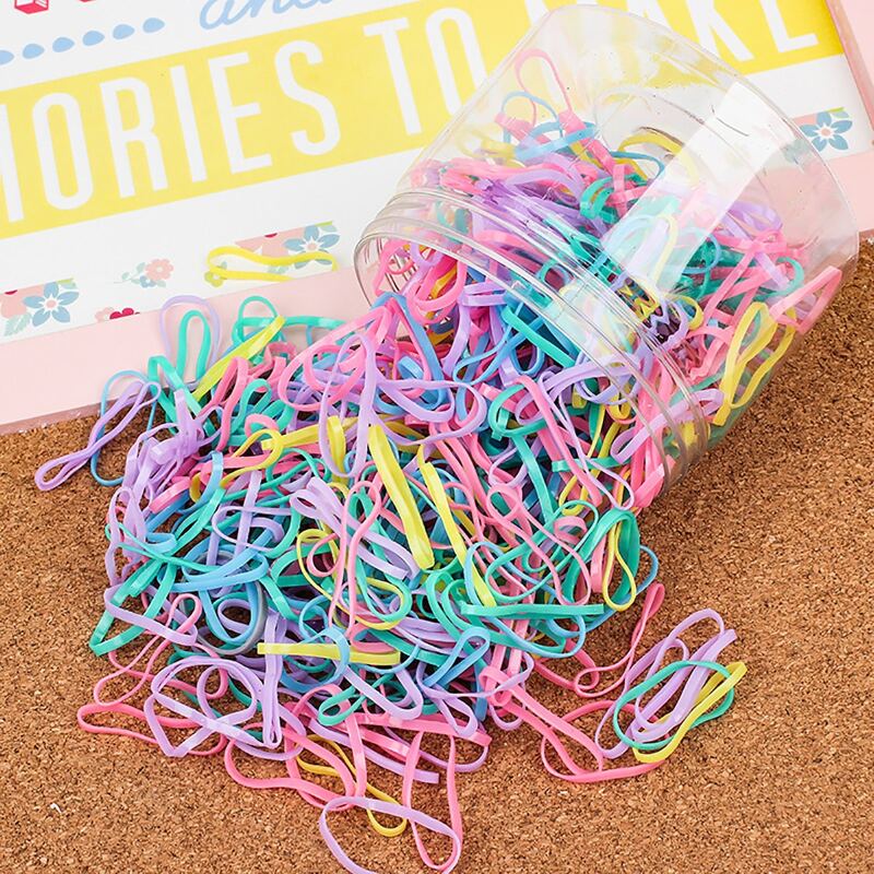 

1box Random Mini Hair Tie, Multicolor
