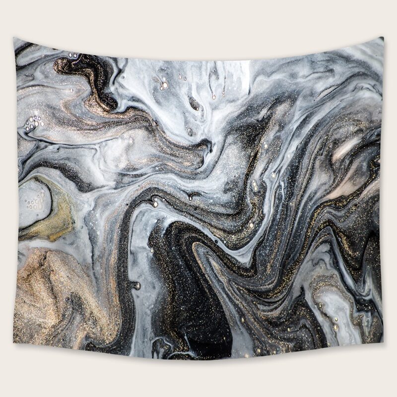 

Marble Pattern Tapestry, Multicolor