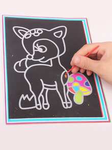 5入組隨機國際象棋紙 - 彩色 - 查看 2