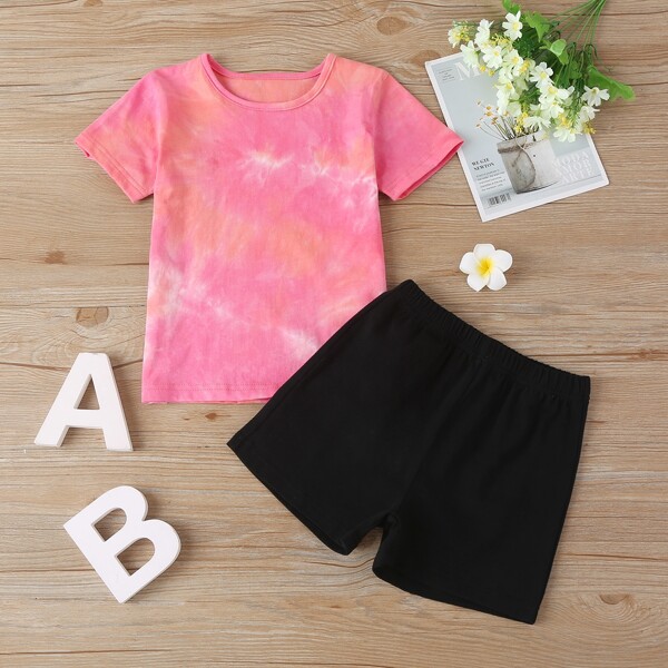 

Toddler Boys Tie Dye Tee & Track Shorts, Multicolor