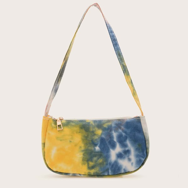 

Tie Dye Baguette Bag, Multicolor