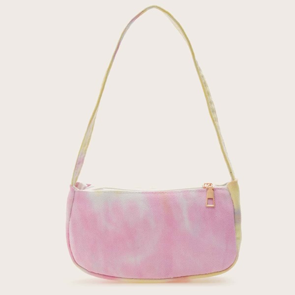 

Tie Dye Baguette Bag, Pink