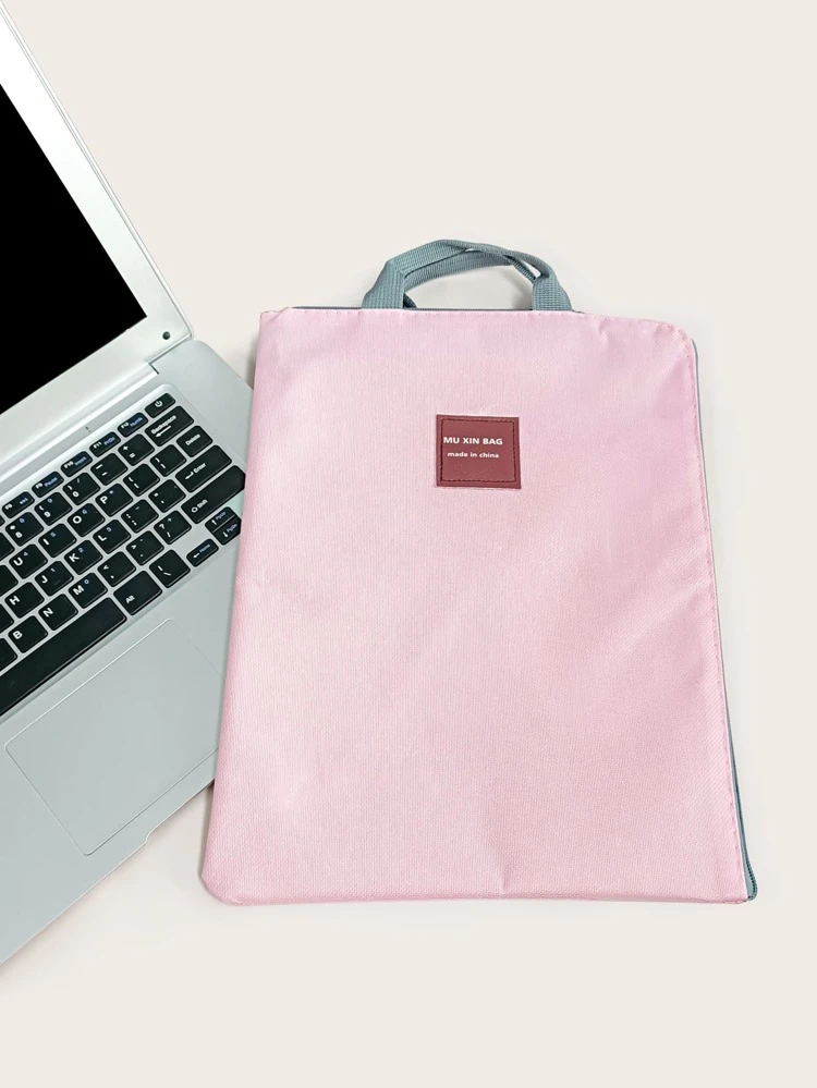 Multi-layer Canvas Laptop Bag