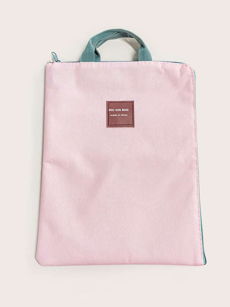 Multi-layer Canvas Laptop Bag