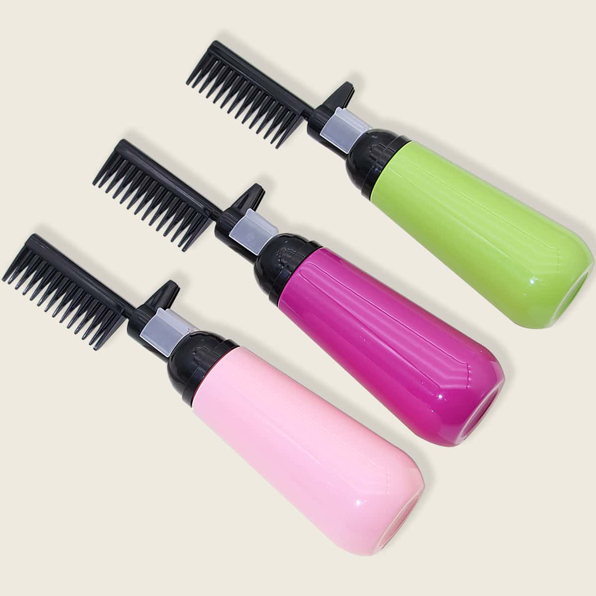 

1pc Random Hair Dye Bottle With Comb, Multicolor