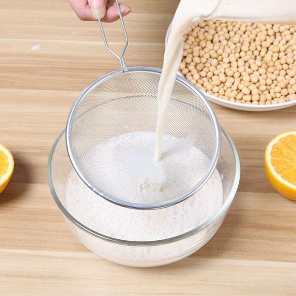 

1pc Stainless Steel Colander Spoon, Silver