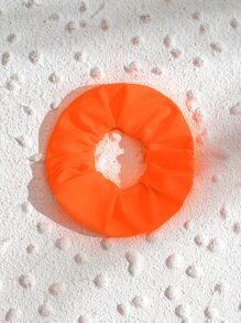 SHEIN Swim Solid High Cut Bikini Bottom, Summer Beach Bathing Suit - Orange - View 5