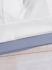 Bộ áo ngực 3 gói Rib Seam Detail - Nhiều màu - Xem 4