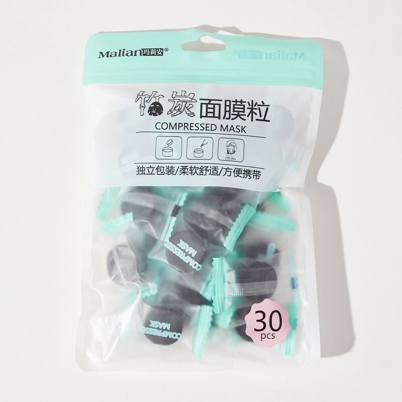 

30pcs Compressed Facial Sheet, Black