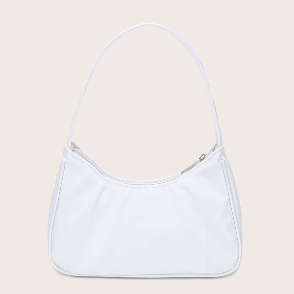 

Minimalist Baguette Bag, White