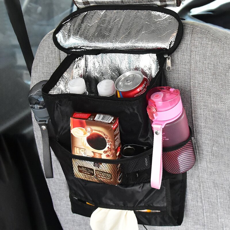 

Car Seat Back Storage Bag, Black
