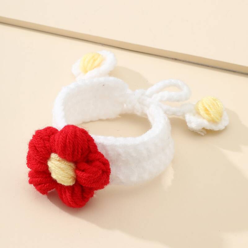 

Floral Knit Rope Bracelet, Multicolor