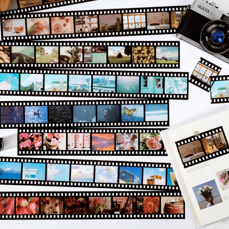 

1pc Scenery Pattern Random Sticker, Multicolor