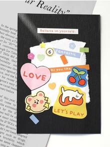 45pcs Random Pattern Material Paper - Multicolor - View 4