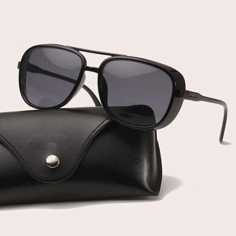 

Guys Top Bar Sunglasses, Black