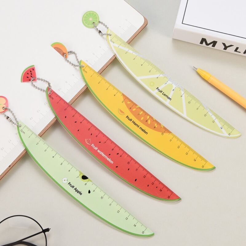 

1pc Fruit Design Random Ruler, Multicolor