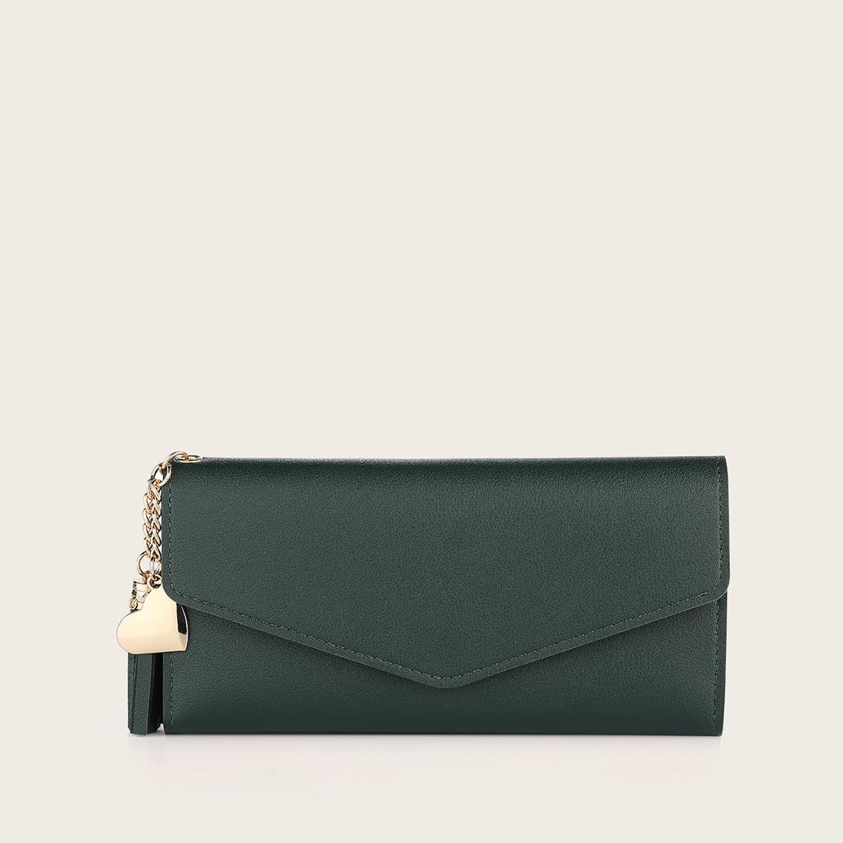 

Solid Envelope Wallet, Dark green